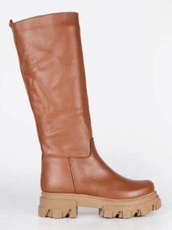 MADE IN ITALY Stivali In Pelle Da Donna - Cuoio -Laura Biagiotti Italia stivali in pelle da donna 404591