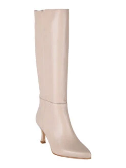 Stivali In Pelle Da Donna - Taupe -Laura Biagiotti Italia stivali in pelle da donna 519335