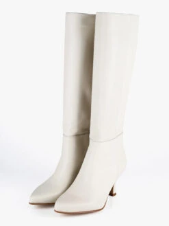 Stivali In Pelle Da Donna - Bianco 7 Stivali In Pelle Da Donna - Bianco -Laura Biagiotti Italia stivali in pelle da donna 519591