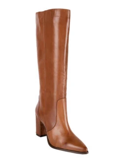 MADE IN ITALY Stivali In Pelle Donna Con Tacco - Cuoio -Laura Biagiotti Italia stivali in pelle donna con tacco 598911