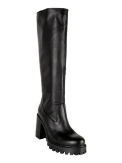 Made In Italy Stivali In Pelle Donna Con Tacco -Laura Biagiotti Italia stivali in pelle donna con tacco 598923