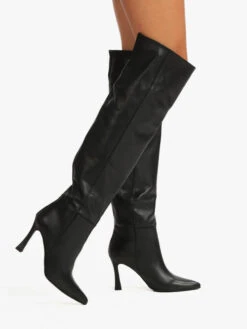 Solada Stivali In Pelle Donna Sopra Al Ginocchio