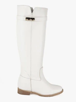 Stivali In Pelle Donna - Bianco -Laura Biagiotti Italia stivali in pelle donna 519287