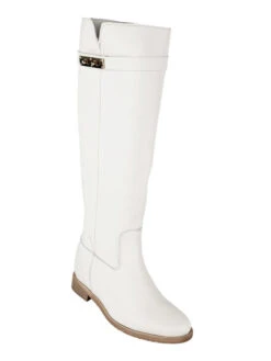 Stivali In Pelle Donna - Bianco -Laura Biagiotti Italia stivali in pelle donna 519289