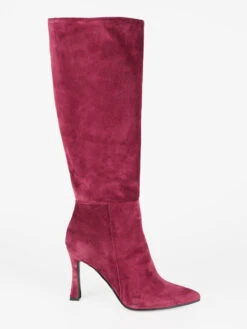 Stivali In Pelle Scamosciata A Punta - Bordeaux 9 Stivali In Pelle Scamosciata A Punta - Bordeaux -Laura Biagiotti Italia stivali in pelle scamosciata a punta 592745