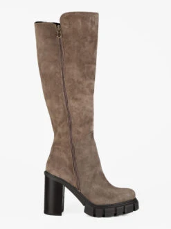 Solada Stivali In Pelle Scamosciata Con Tacco -Laura Biagiotti Italia stivali in pelle scamosciata con tacco 559796