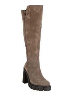 Solada Stivali In Pelle Scamosciata Con Tacco -Laura Biagiotti Italia stivali in pelle scamosciata con tacco 559811