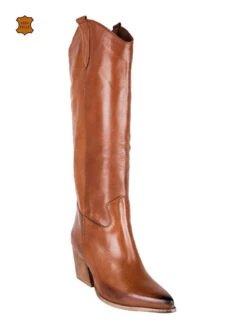 Stivali In Pelle Texani Da Donna - Cuoio -Laura Biagiotti Italia stivali in pelle texani da donna 469287