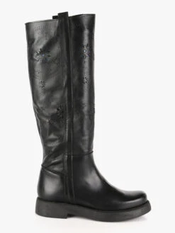 Stivali In Pelle Traforata Donna - Nero 8 Stivali In Pelle Traforata Donna - Nero -Laura Biagiotti Italia stivali in pelle traforata donna 602942