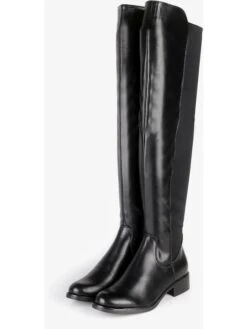 Solada Stivali Neri In Ecopelle E Tessuto 10 Solada Stivali Neri In Ecopelle E Tessuto -Laura Biagiotti Italia stivali neri in ecopelle e tessuto 216436 big