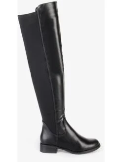 Solada Stivali Neri In Ecopelle E Tessuto 12 Solada Stivali Neri In Ecopelle E Tessuto -Laura Biagiotti Italia stivali neri in ecopelle e tessuto 216438 big