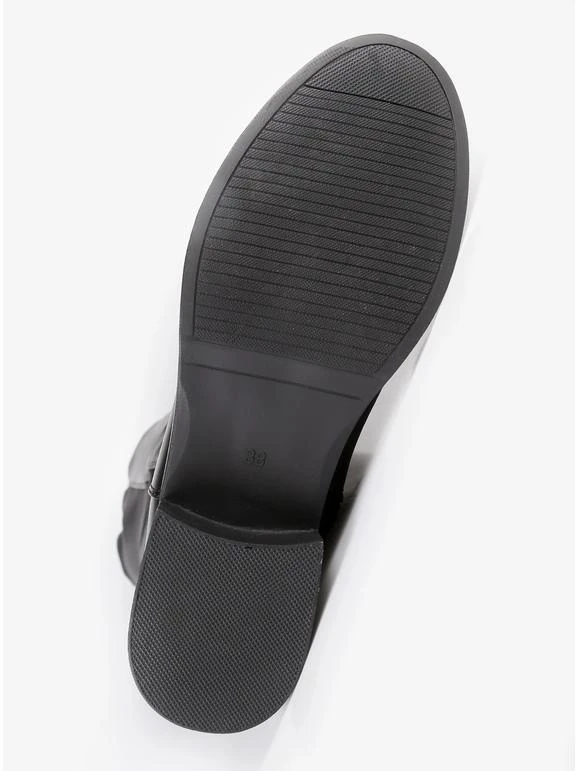 Solada Stivali Neri In Ecopelle E Tessuto 7 Solada Stivali Neri In Ecopelle E Tessuto - immagine 7