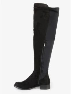 Solada Stivali Neri Scamosciati -Laura Biagiotti Italia stivali neri scamosciati 216429 big