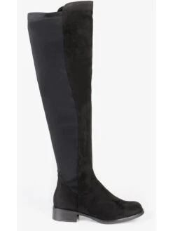 Solada Stivali Neri Scamosciati -Laura Biagiotti Italia stivali neri scamosciati 216430 big