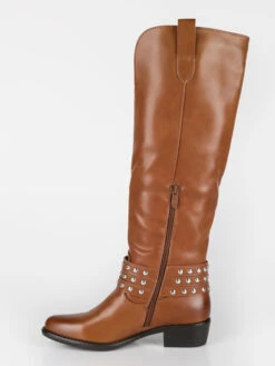 Stivali Texani Con Borchie - Marrone 10 Stivali Texani Con Borchie - Marrone -Laura Biagiotti Italia stivali texani con borchie 485505