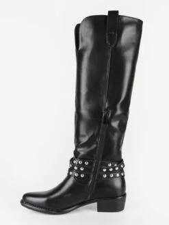 Stivali Texani Con Borchie - Nero -Laura Biagiotti Italia stivali texani con borchie 485548