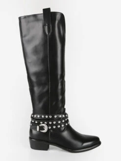 Stivali Texani Con Borchie - Nero -Laura Biagiotti Italia stivali texani con borchie 485610