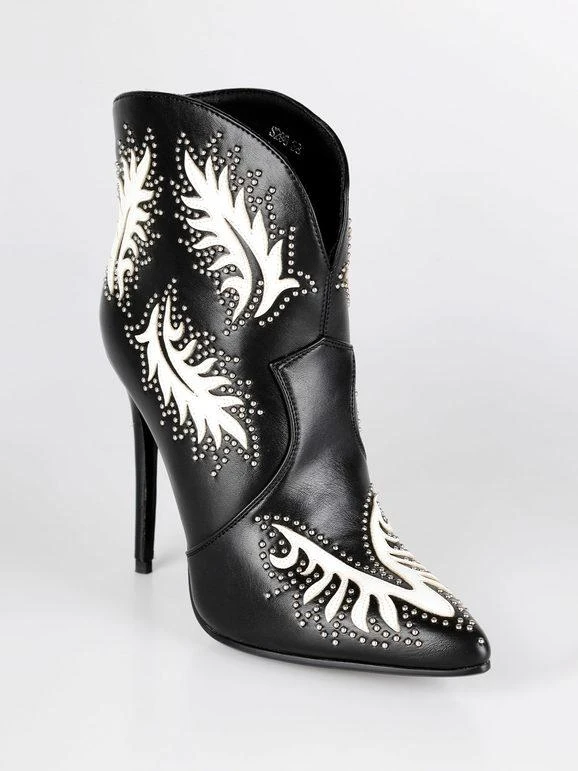 Gavi Stivali Texani Con Tacco A Spillo 2 Gavi Stivali Texani Con Tacco A Spillo - immagine 2