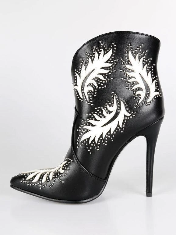 Gavi Stivali Texani Con Tacco A Spillo 4 Gavi Stivali Texani Con Tacco A Spillo - immagine 4