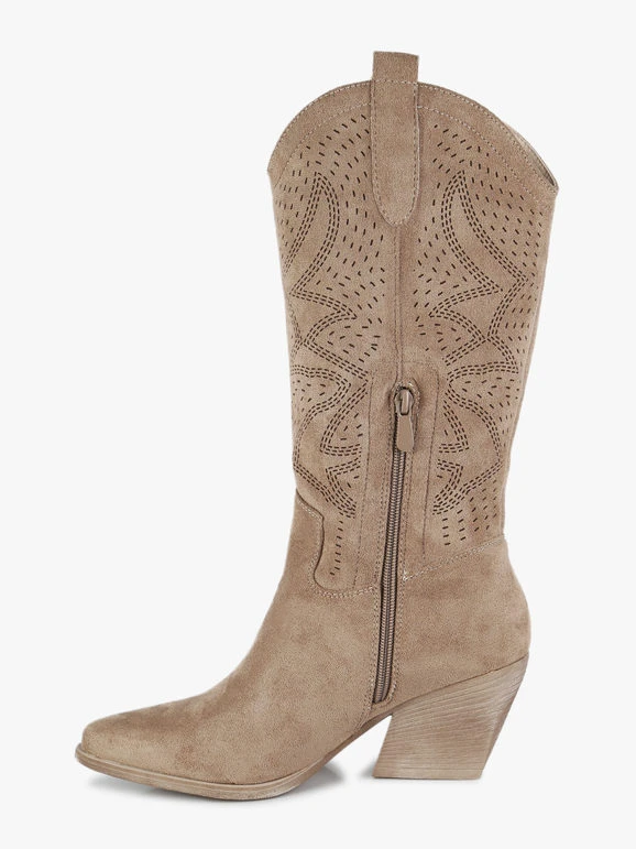 Dame Rose Stivali Texani Con Tacco Da Donna 5 Dame Rose Stivali Texani Con Tacco Da Donna - immagine 5