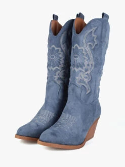 Stivali Texani Da Donna - Blu -Laura Biagiotti Italia stivali texani da donna 599203