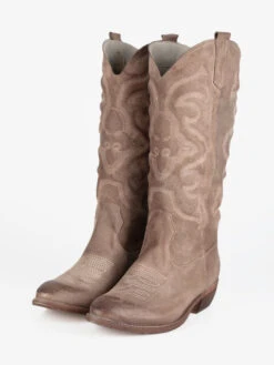 Solada Stivali Texani In Pelle Scamosciata Da Donna 7 Solada Stivali Texani In Pelle Scamosciata Da Donna -Laura Biagiotti Italia stivali texani in pelle scamosciata da donna 593838