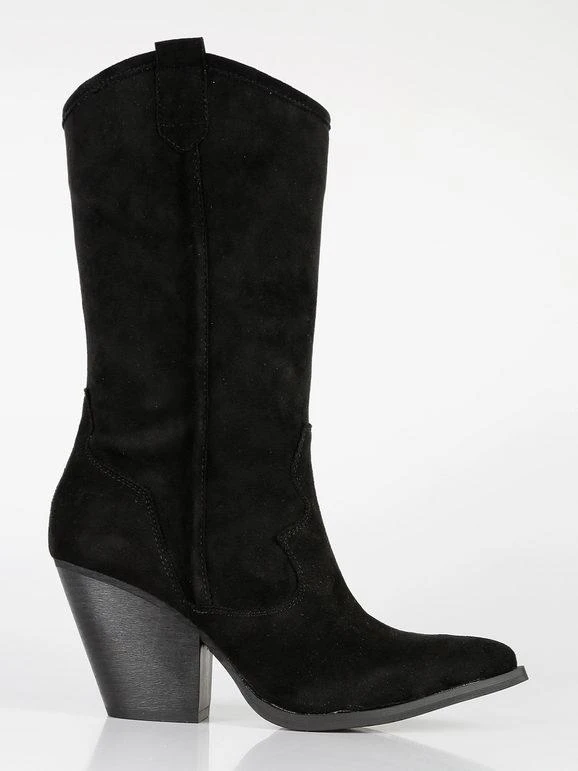 Queen Helena Stivali Texani Scamosciati A Punta 4 Queen Helena Stivali Texani Scamosciati A Punta - immagine 4