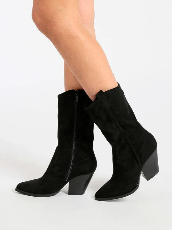 Queen Helena Stivali Texani Scamosciati A Punta 1 Queen Helena Stivali Texani Scamosciati A Punta