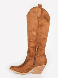 Stivali Texani Scamosciati - Cammello -Laura Biagiotti Italia stivali texani scamosciati 464815