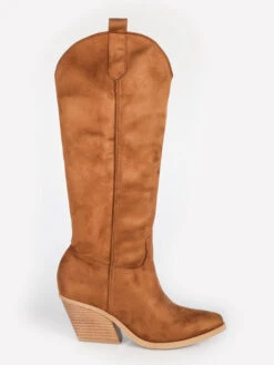 Stivali Texani Scamosciati - Cammello -Laura Biagiotti Italia stivali texani scamosciati 464847